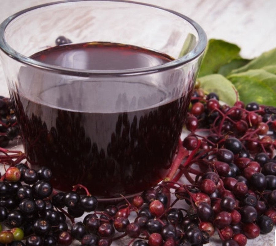 100% Raw Elderberry juice 16oz